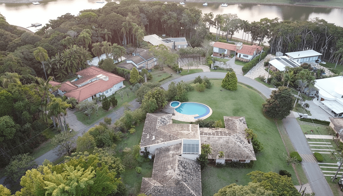 Casa c/ 5 suítes em terreno de 3683m² c/ vista p/represa no Veleiros de Ibiúna